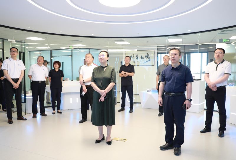 市社领导班子赴海龙集团调研