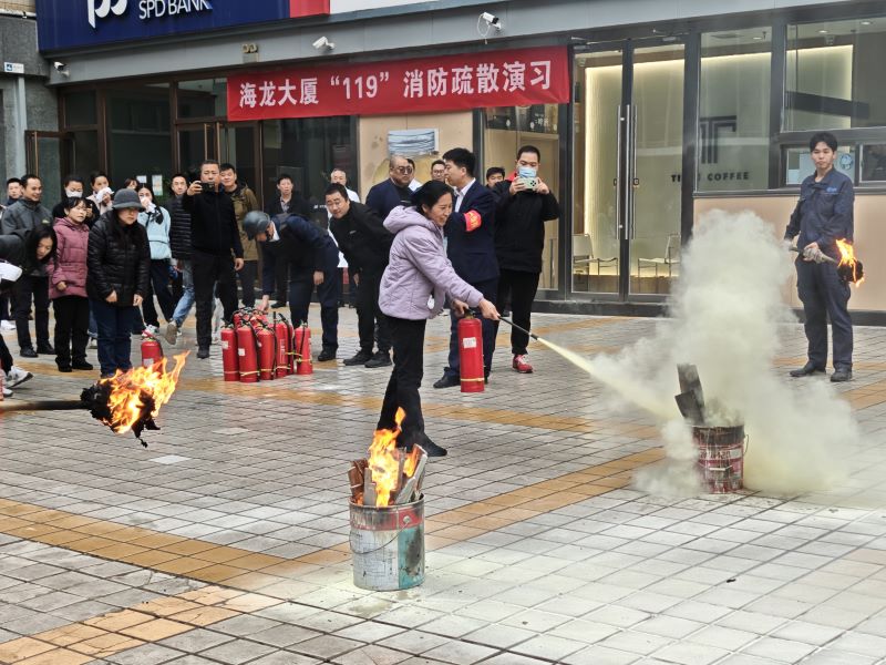 多方联动强演练 筑牢防线守平安