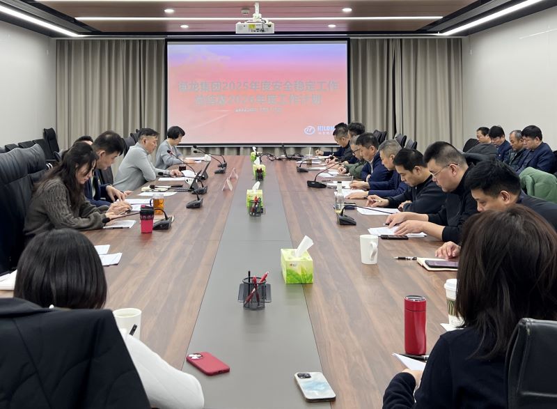 海龙集团召开2025年度安全稳定工作会