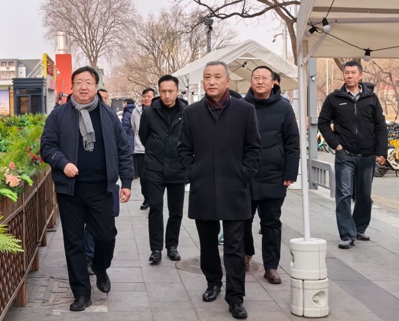 市社领导张庆伍赴海龙集团畅春园・畅饷里项目开展安全督导检查