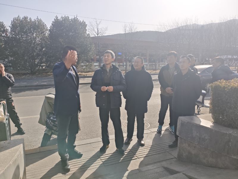 市社领导邵炬明赴海投中心开展两会期间安全专项检查及专题调研