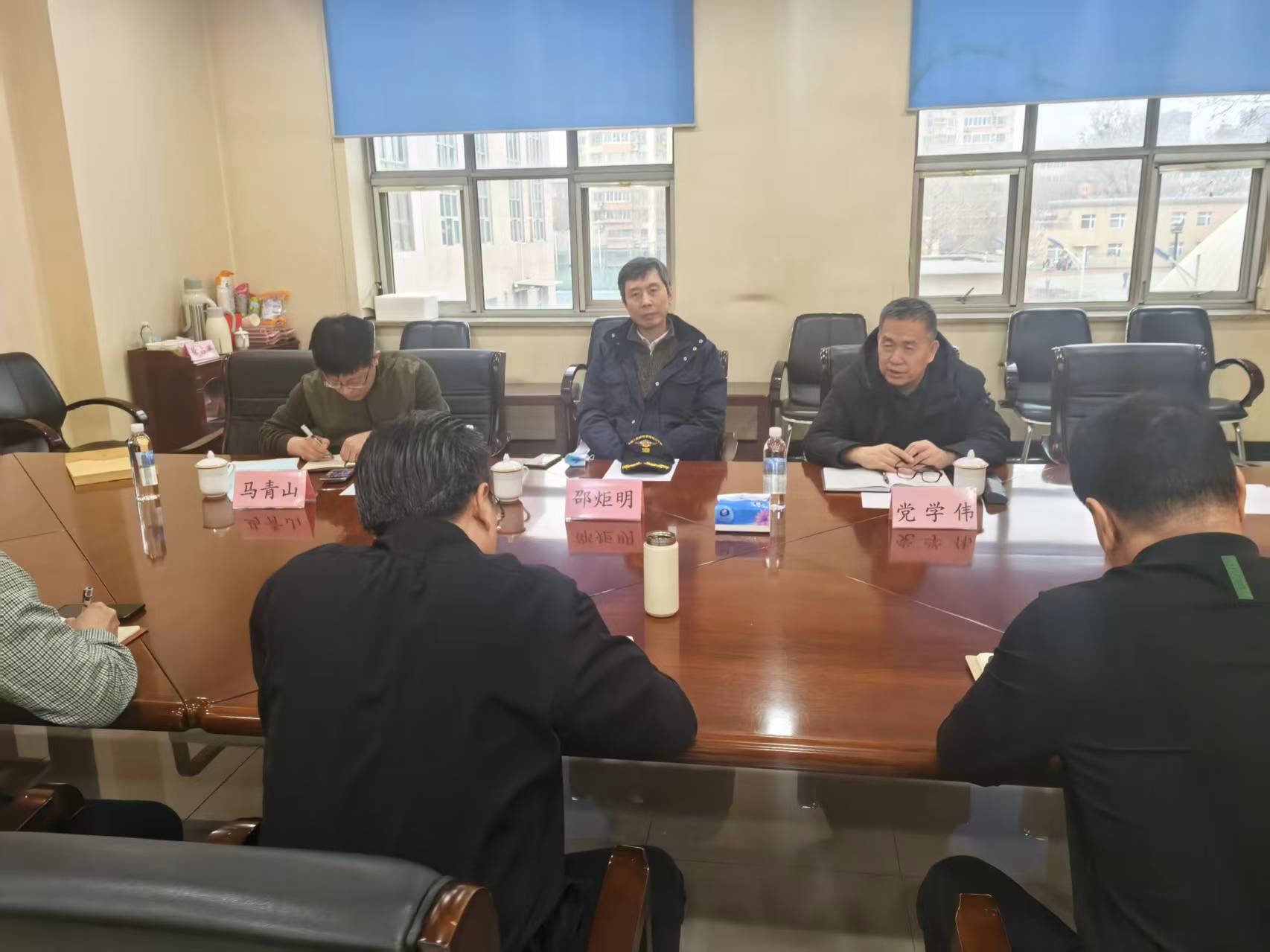 市社领导邵炬明赴赛欧公司开展安全督导检查及专题调研