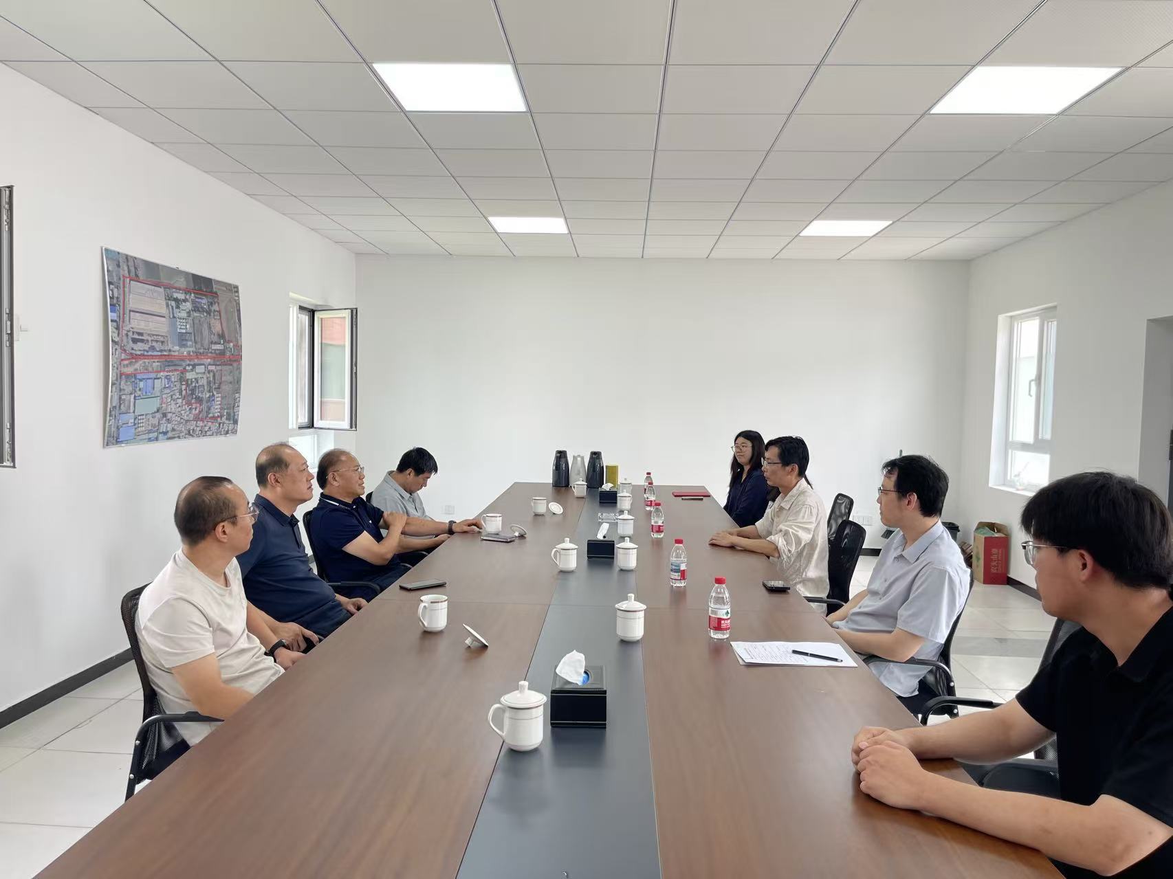 赛欧公司领导班子赴中青项目部调研指导
