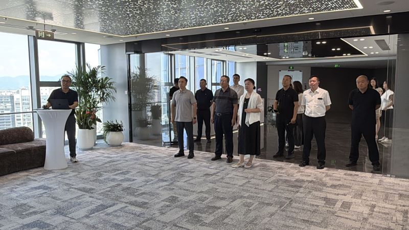 海龙集团赴鼎好DH3开展资产更新参观调研