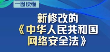 一图读懂新修改的《中华人民共和国网络安全法》