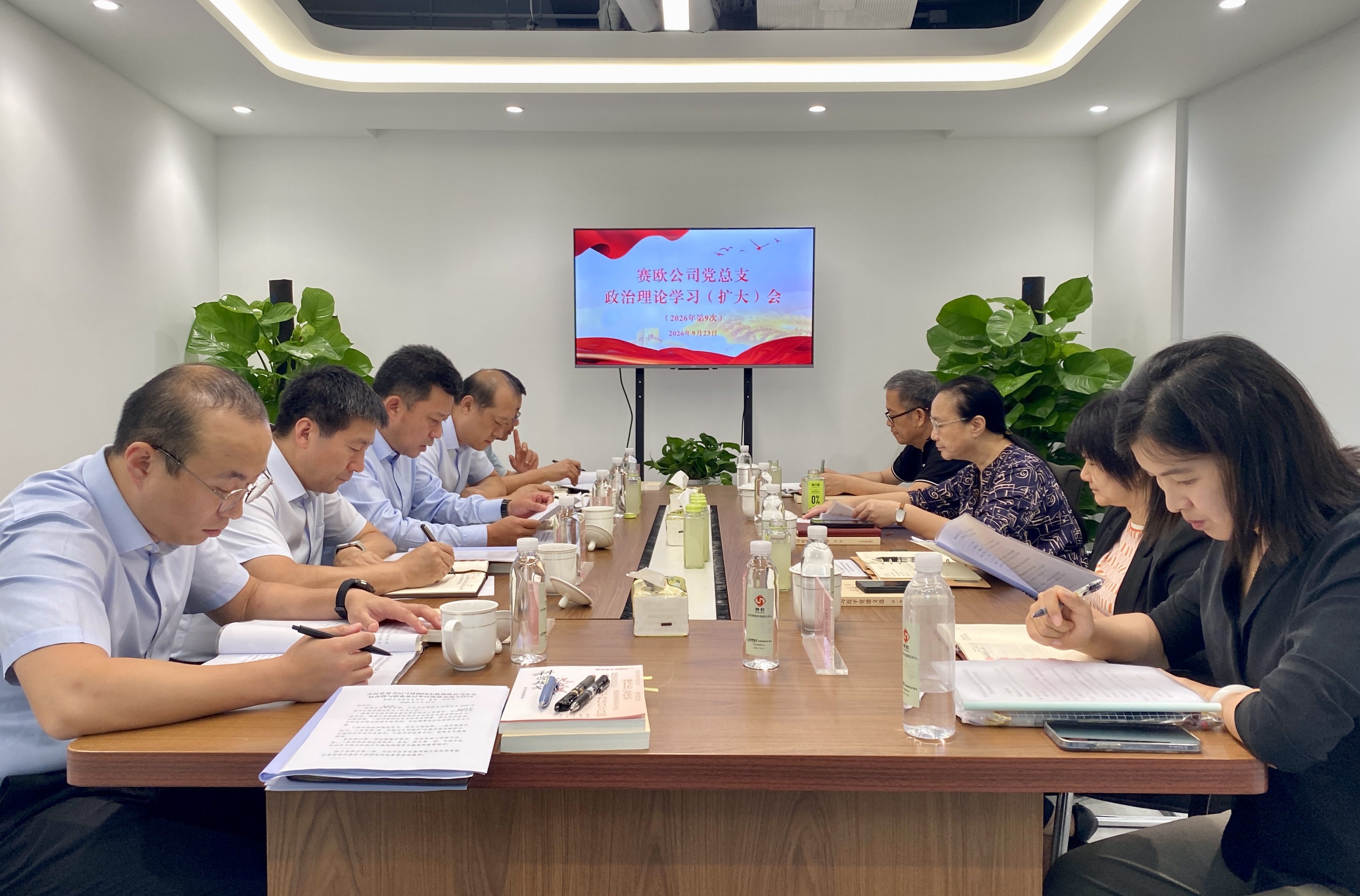 市社党委书记、理事长马建梅赴赛欧公司安全检查暨与联系单位座谈交流
